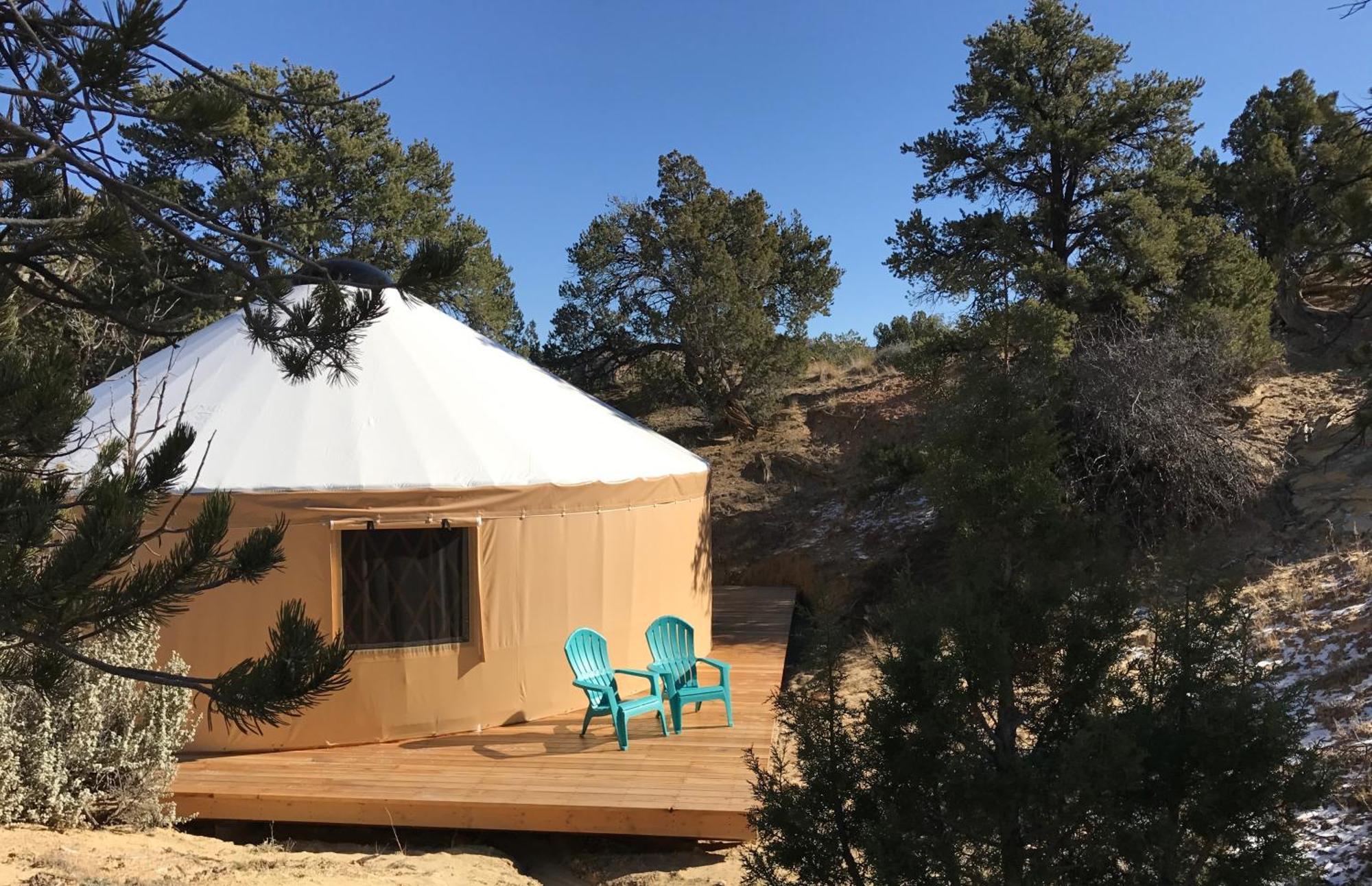 Escalante Yurts - Luxury Lodging Zewnętrze zdjęcie